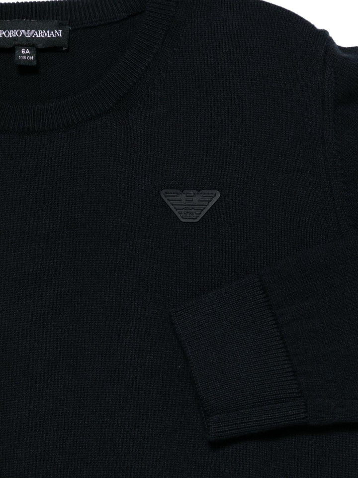 Maglione blu navy per bambino