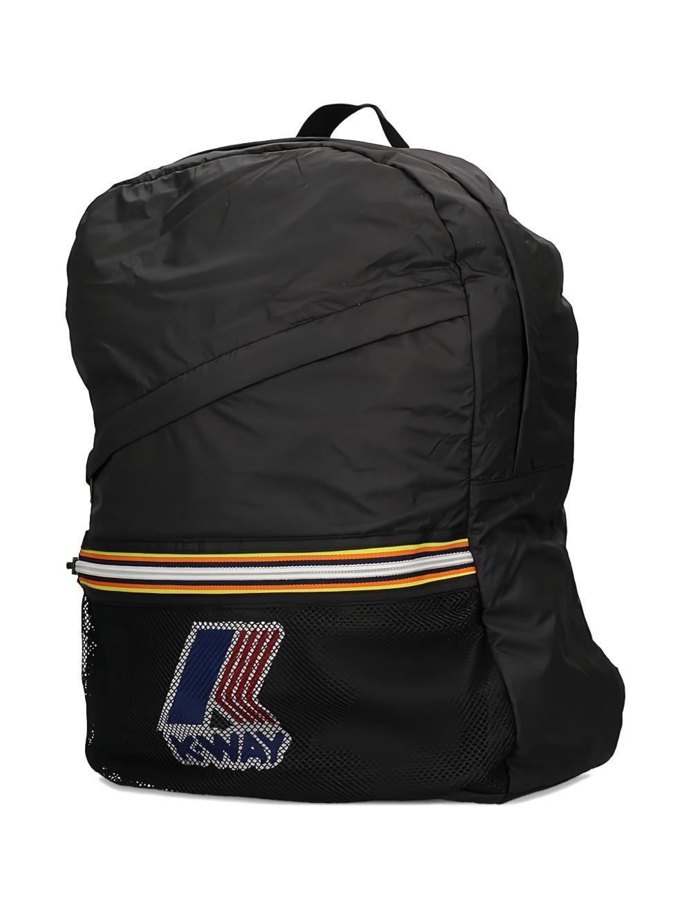 Zaino nero per bambino K006X60 USY K-Way Kids 