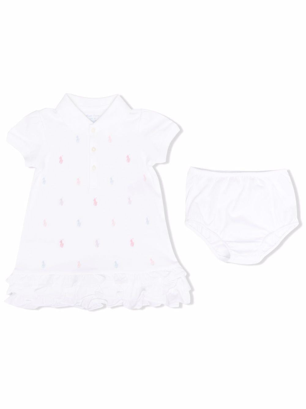 Abito bianco per neonata 310676237 002 Ralph Lauren Kids 