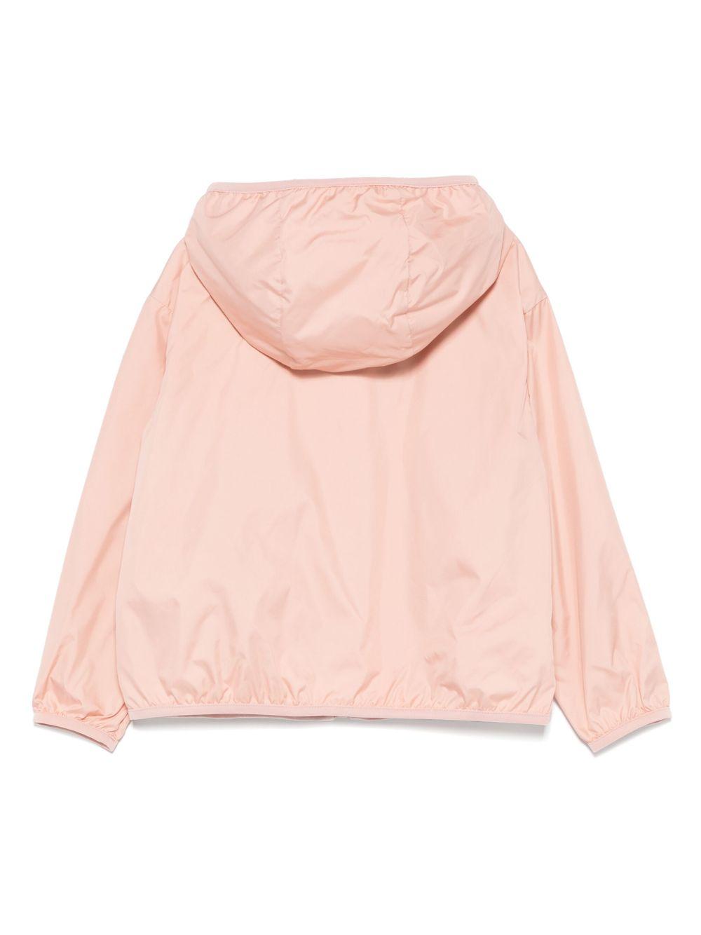 Giubbotto rosa chiaro per bambina