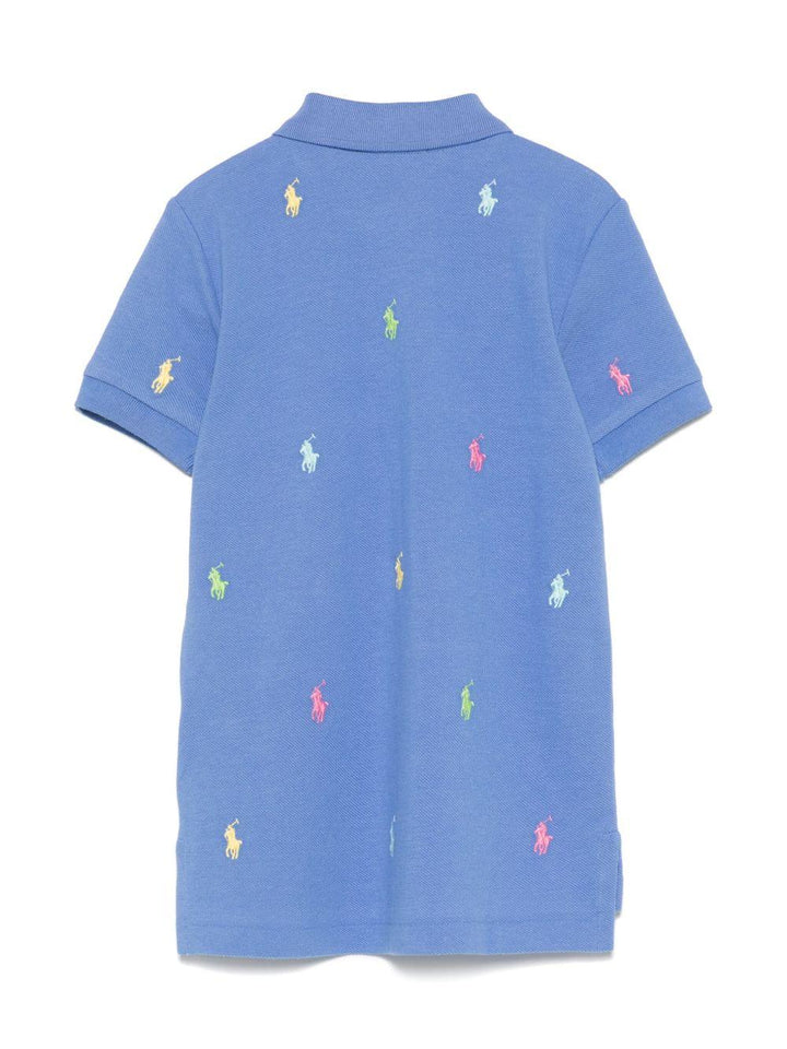 Polo blu per bambino