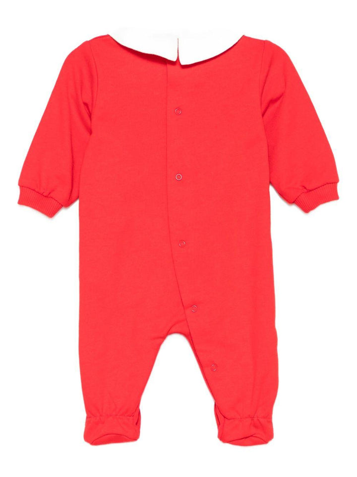 Tutina rossa per neonata MXY037LCA40 50109 Moschino Kids 