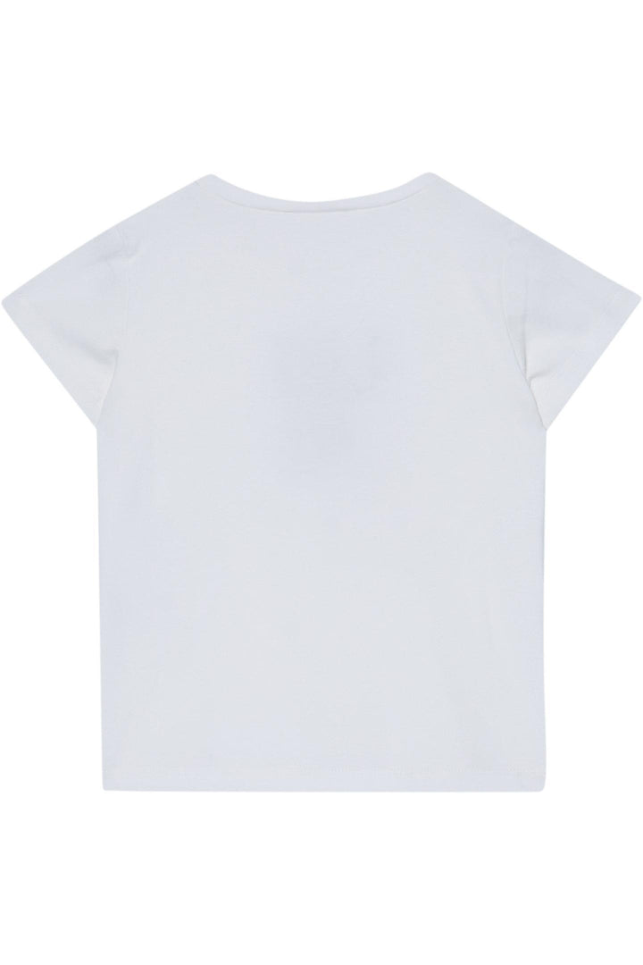 T-shirt bianca per bambina