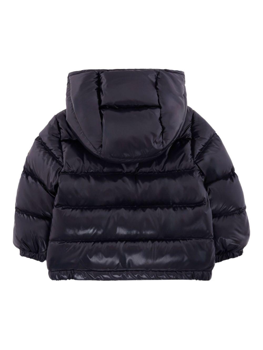 Giubbotto blu per neonato 9511A00002597Z8 742 Moncler Kids 