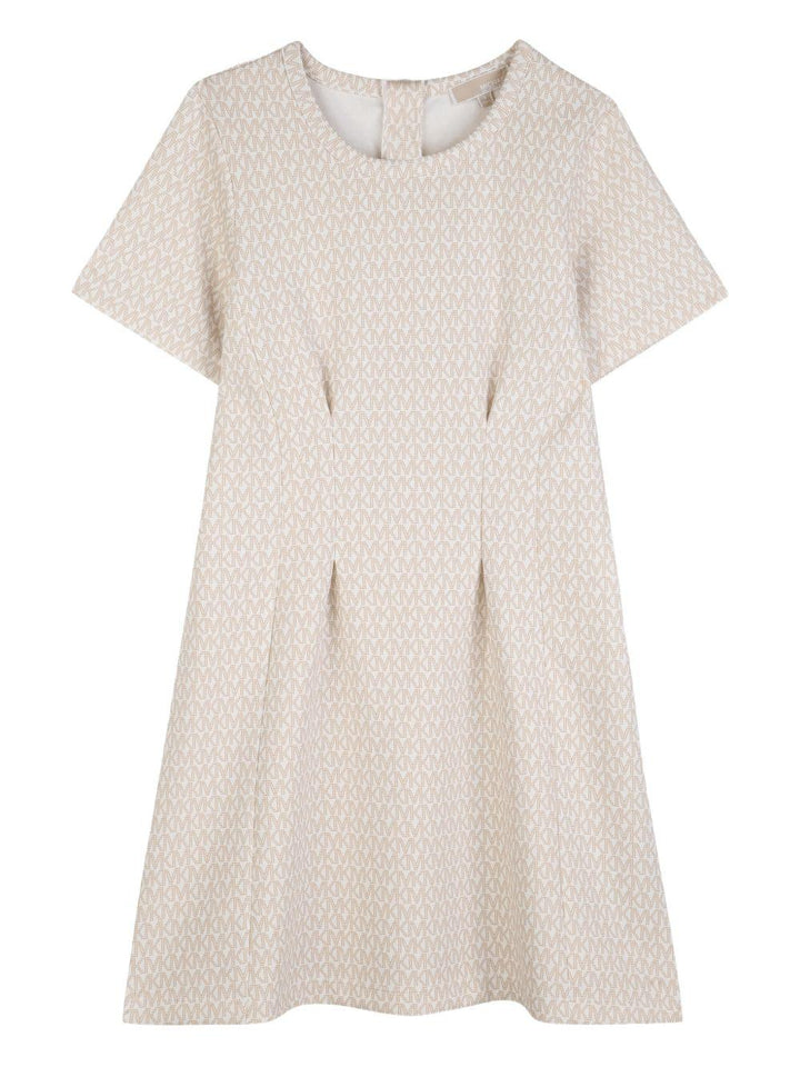 Abito beige chiaro per bambina R30586 190 Michael Kors Kids 