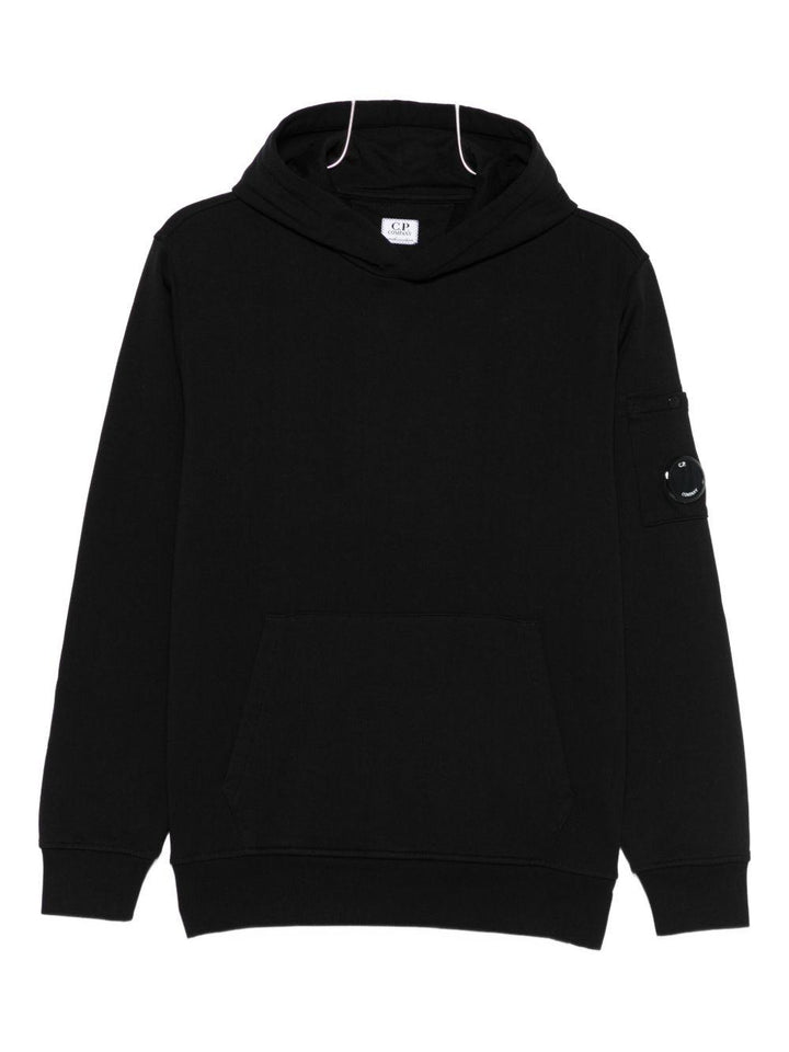 Felpa nera per bambino CMF00YLCA76 60100 C.P Company Kids 