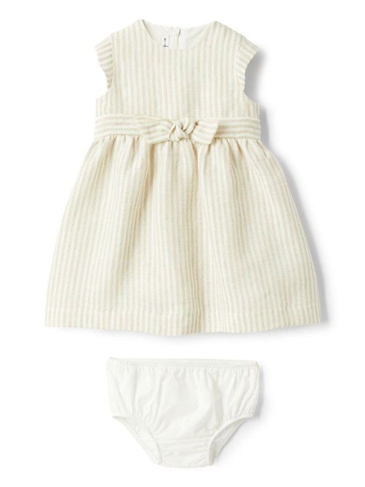 Abito beige chiaro per neonata