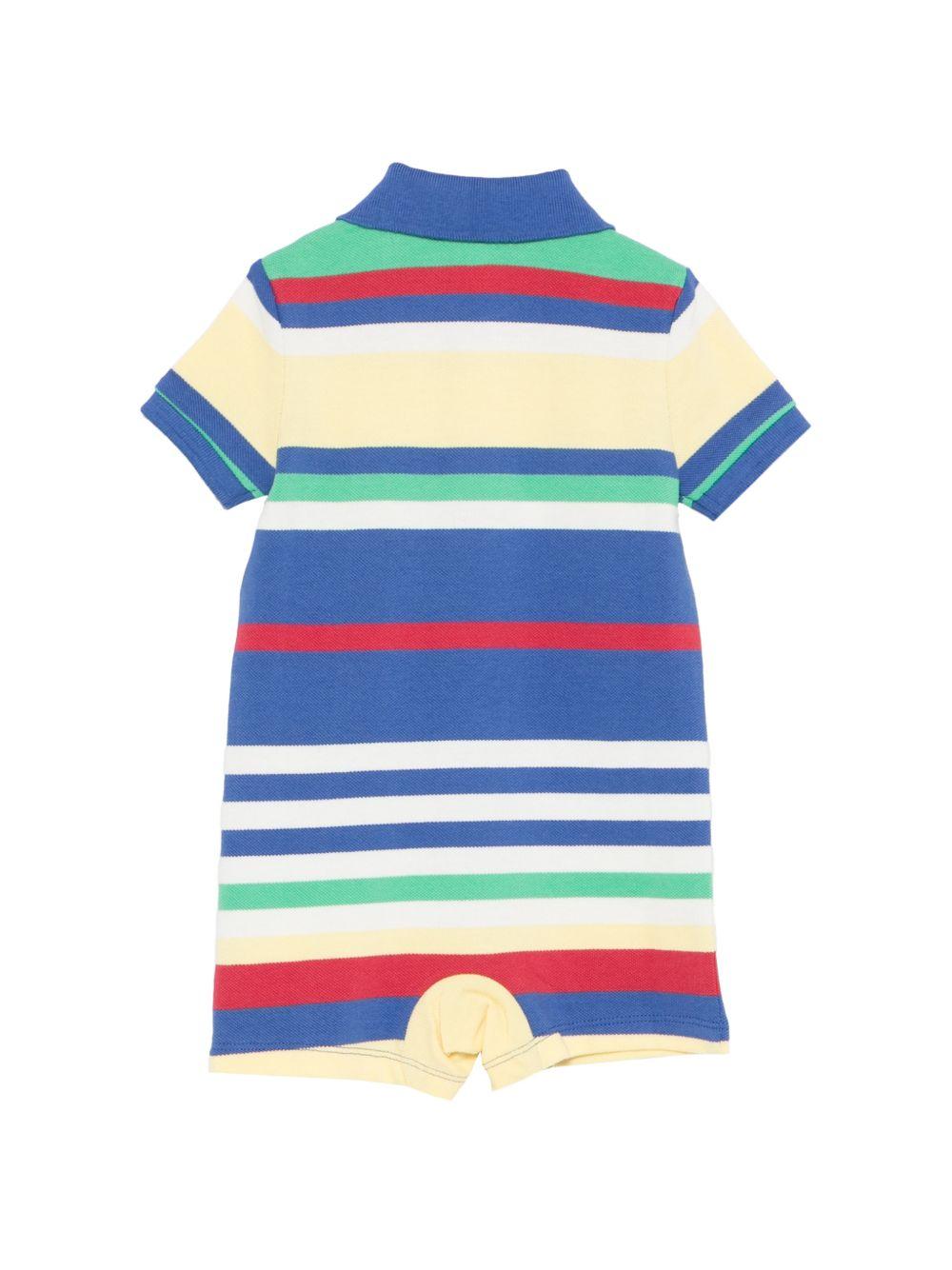 Tutina multicolor per neonato 320B14039 001 Ralph Lauren Kids 