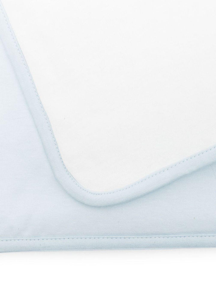 Coperta bianca/blu baby per neoanto