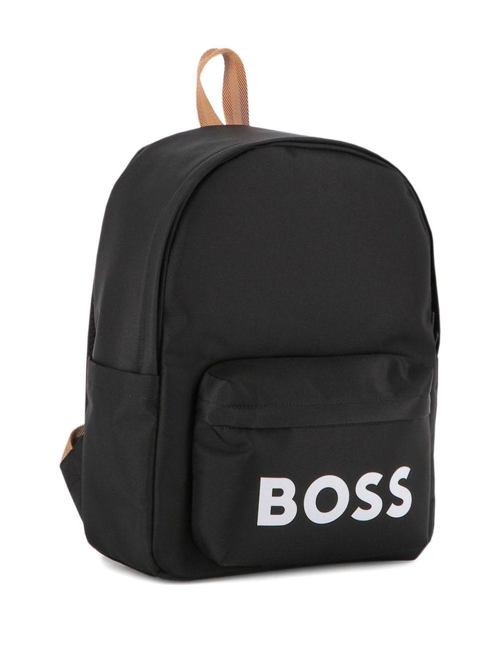 Zaino nero per bambino J52652 09B Boss Kids 