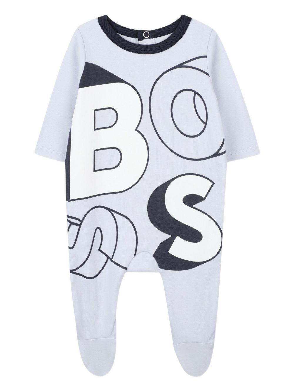 Tutina azzurro per neonato J52521 771 Boss Kids 