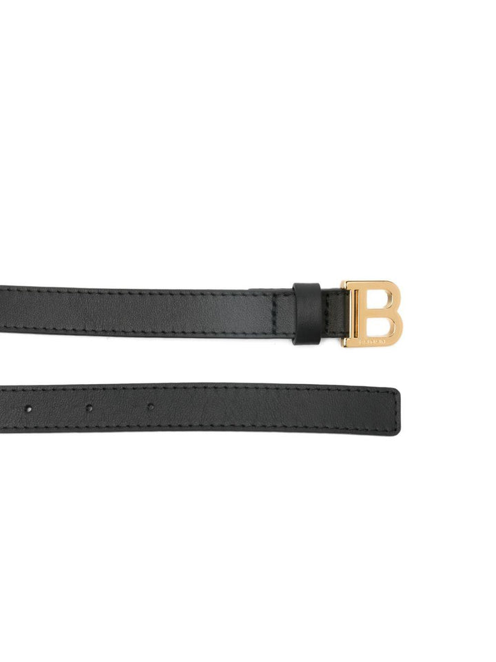 Cintura nera per bambina BY0C01Z1371 930OR Balmain Kids 