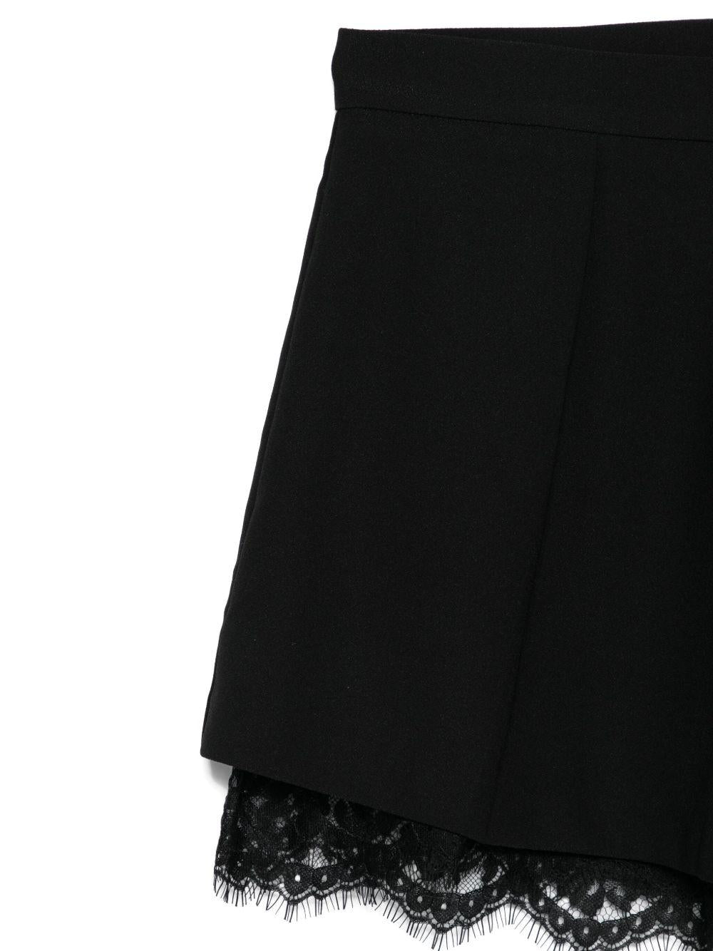 Bermuda nera per bambina KFBE007CGA021 N000 Pinko Kids 