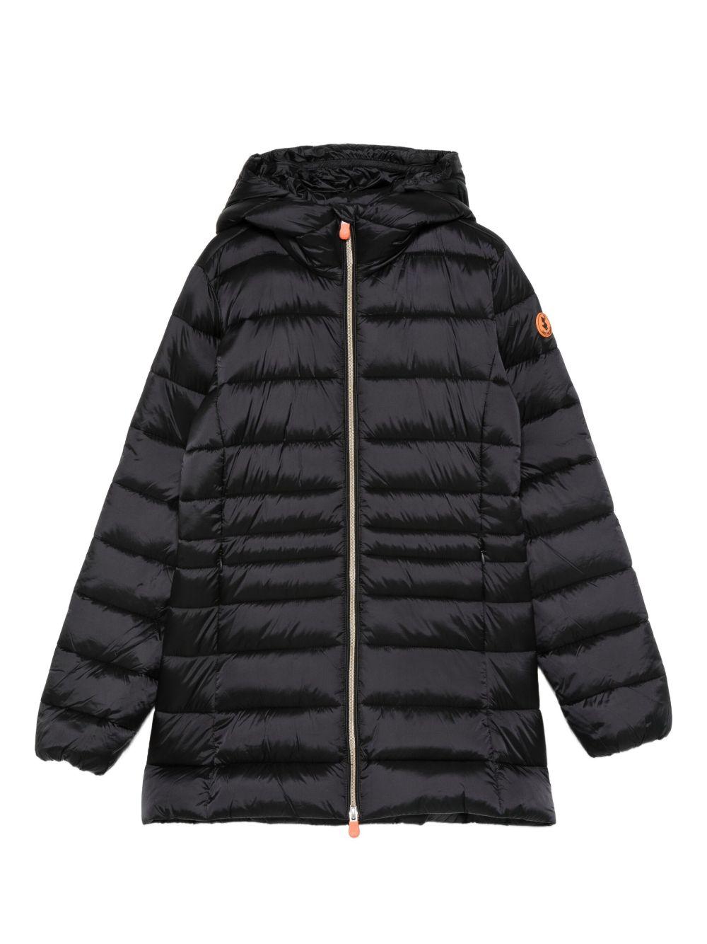 Giubbotto nero per bambino J47300GIRIS21 10000 Save The Duck Kids 
