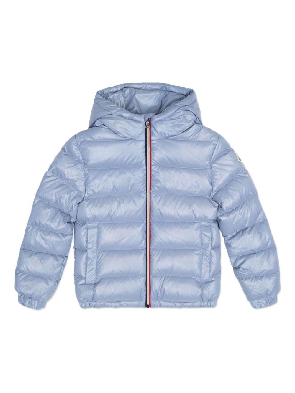 Giubbotto azzurro per bambino 9541A00022597Z8 715 Moncler Kids 