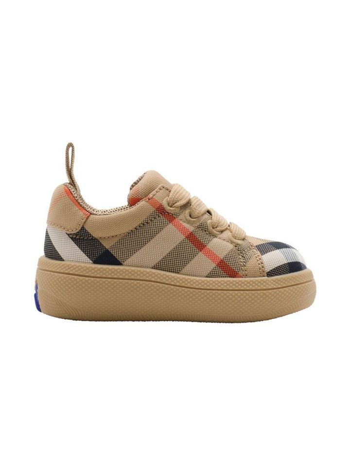 Sneakers beige sabbia per neonato 8108439 B9368 Burberry Kids 