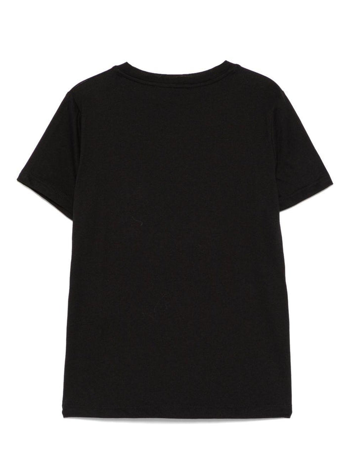 T-shirt nero per bambino EB000421AF15013 MC206 Emporio Armani Kids 