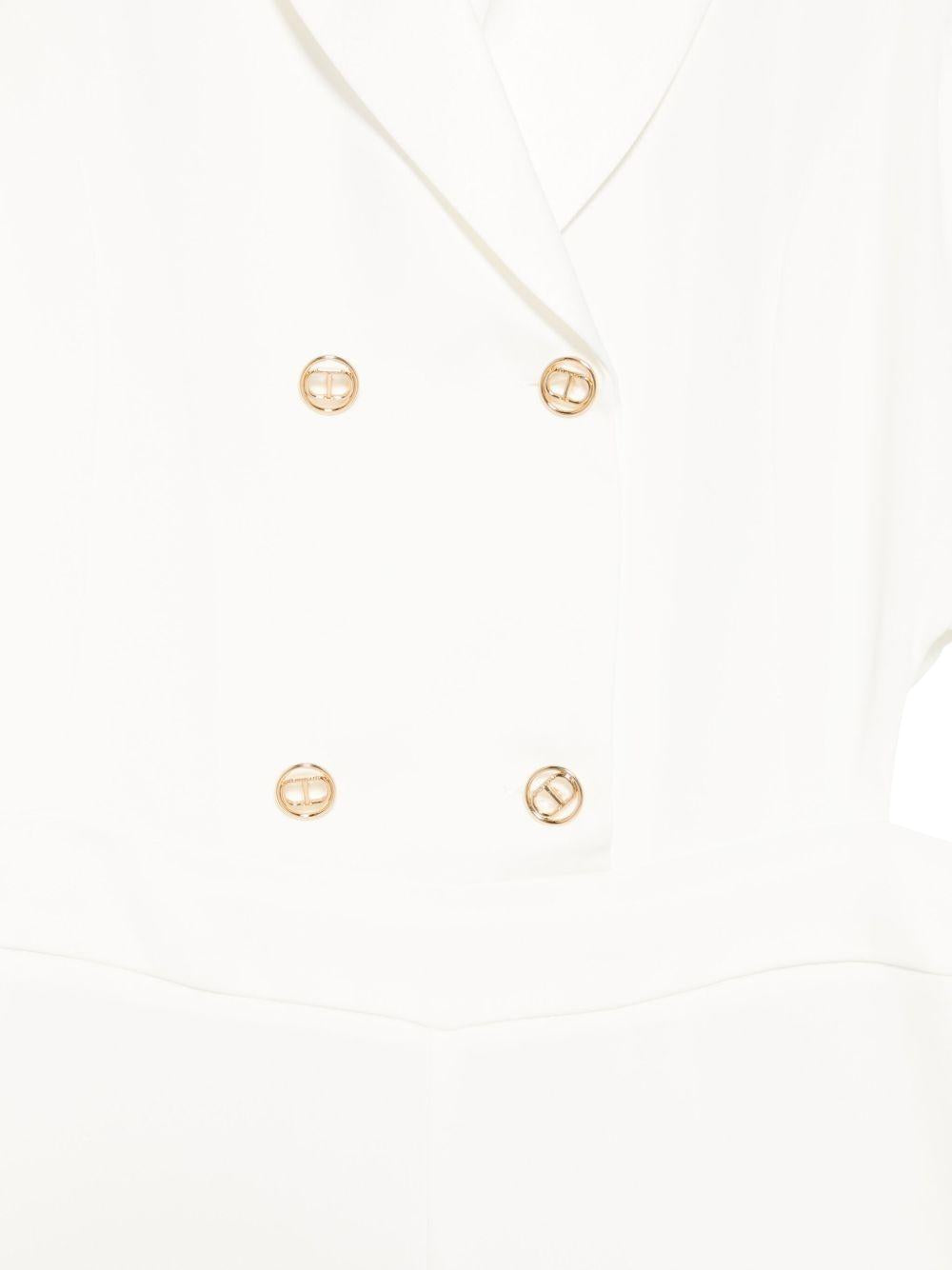 Ecru tracksuit for girls