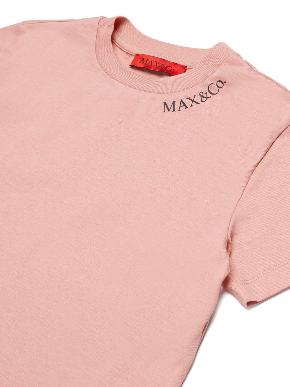T-shirt rosa per bambina MX0334MX057 MX310 Max&co Kids 