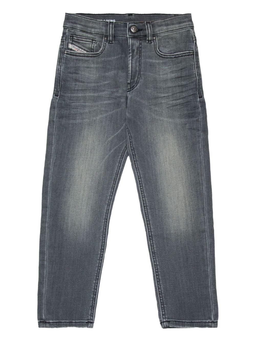 Jeans grigo per bambino J00994KXBRT K02 Diesel Kids 