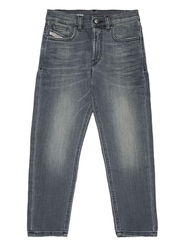 Jeans grigo per bambino J00994KXBRT K02 Diesel Kids 