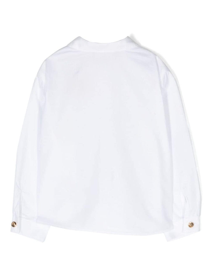 White cotton baby shirt