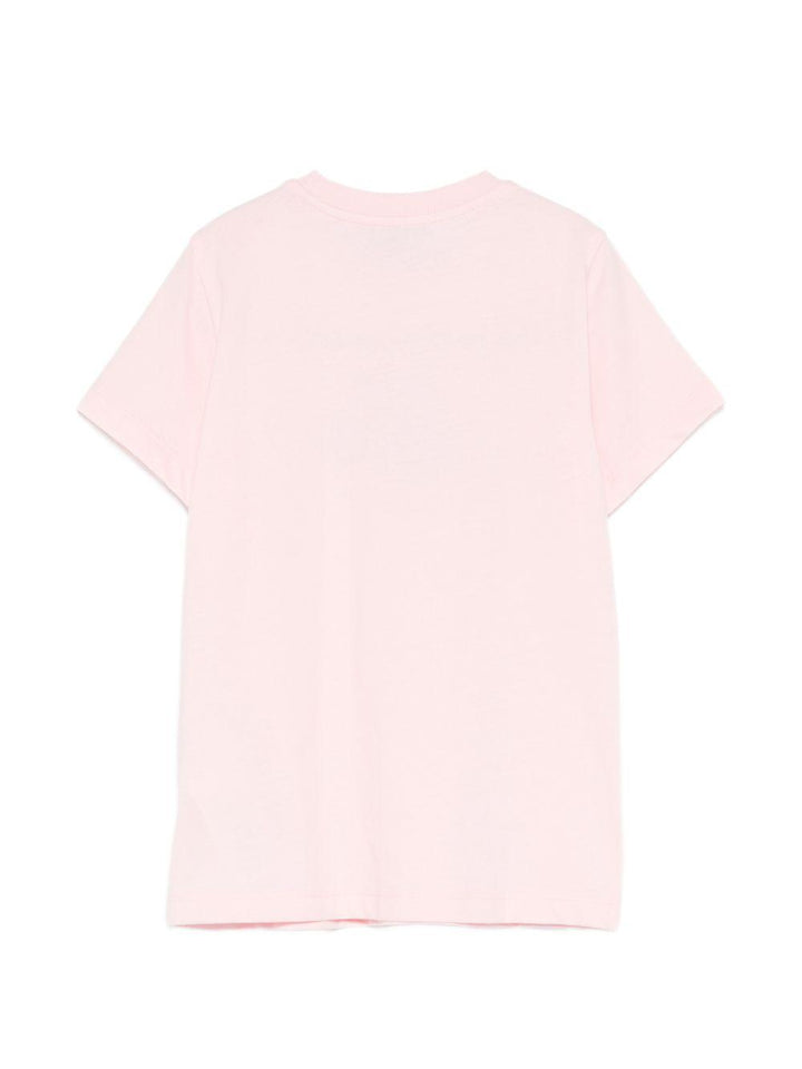 T-shirt rosa per bambino HZM058LAA03 50209 Moschino Kids 