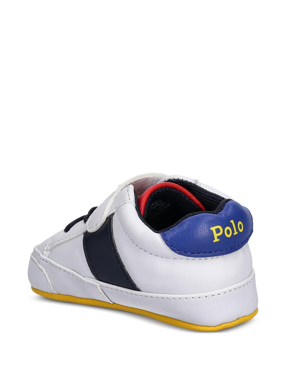 Sneakers bianche per neonato RL03391101 RYL Ralph Lauren Kids 