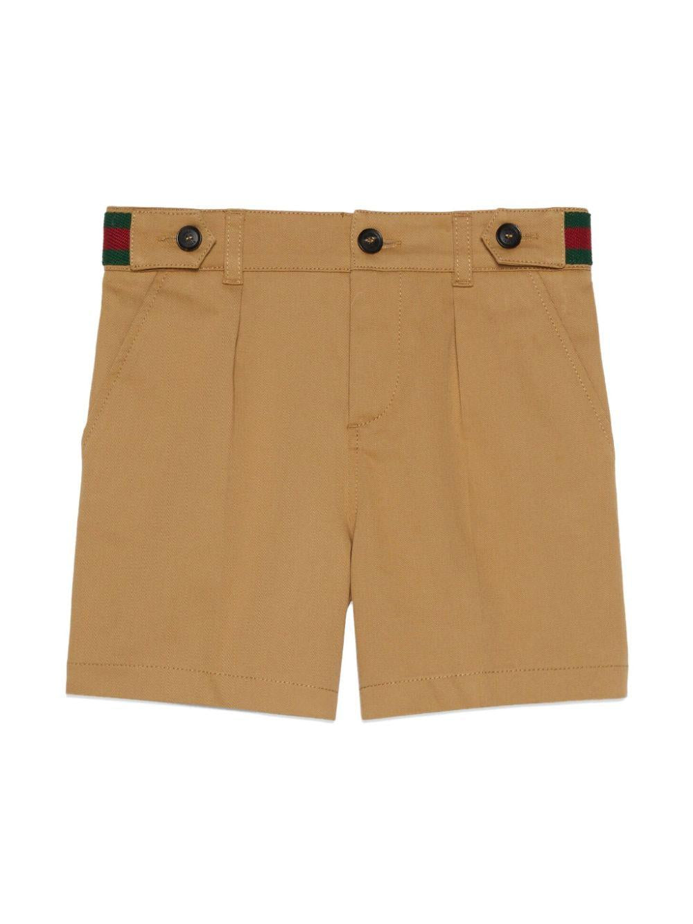 Bermuda beige per bambino