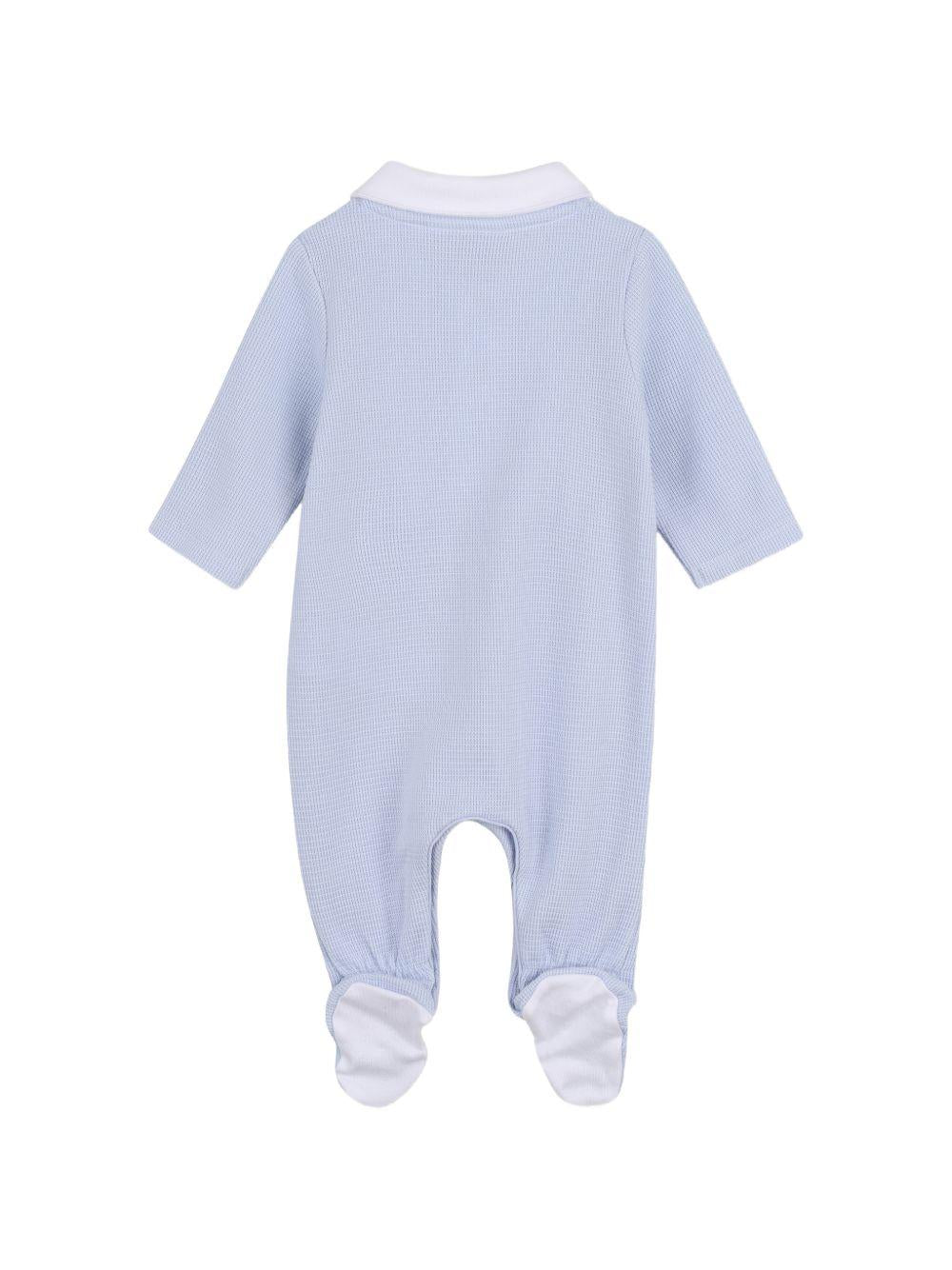 Tutina azzura/bianca per neonato J53040 771 Boss Kids 