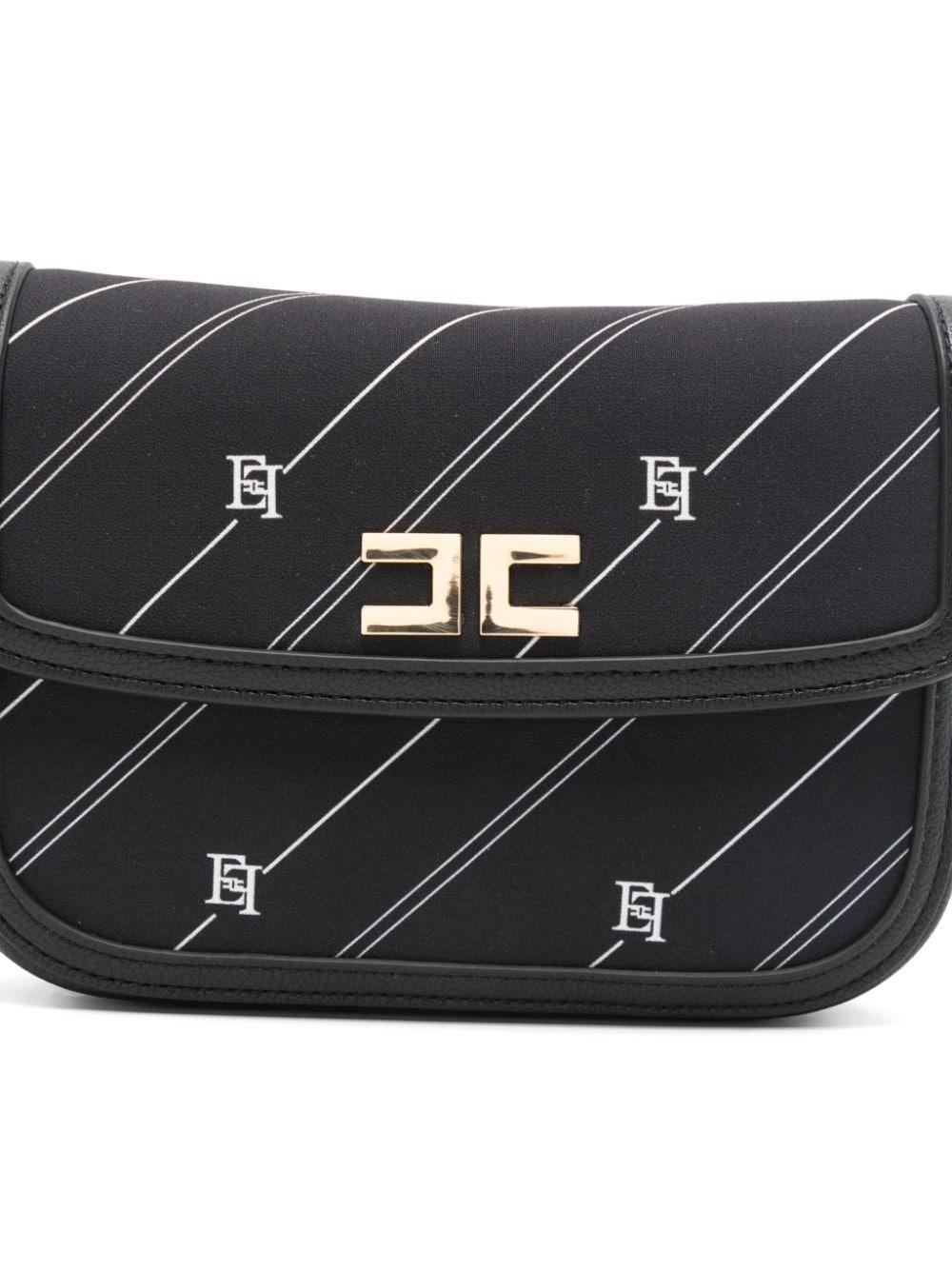 Black bag for girls with logo