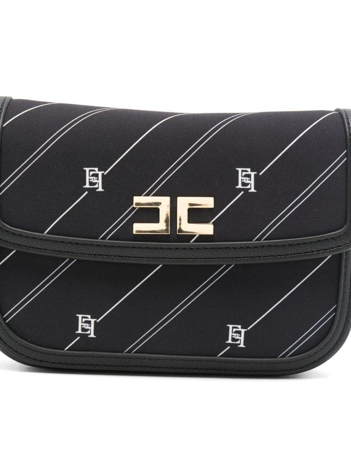 Black bag for girls with logo