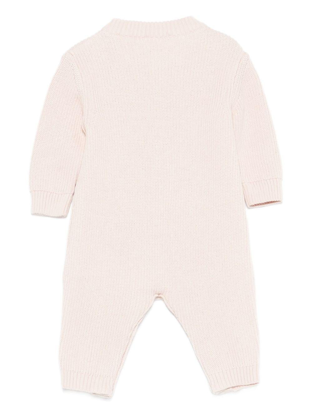 Tutina rosa per neonata ENTU137CFL061 C037 Elisabetta Franchi Kids 