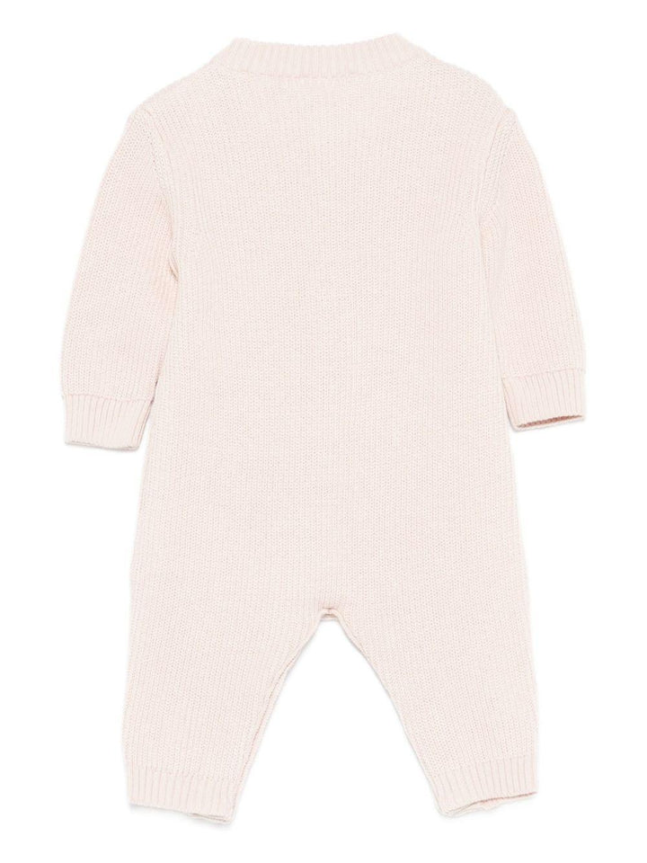 Tutina rosa per neonata ENTU137CFL061 C037 Elisabetta Franchi Kids 