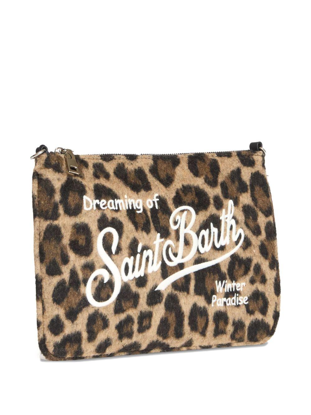 Borsa leopardata marrone per bambina PAR0025 00223I MC2 Saint Barth Kids 
