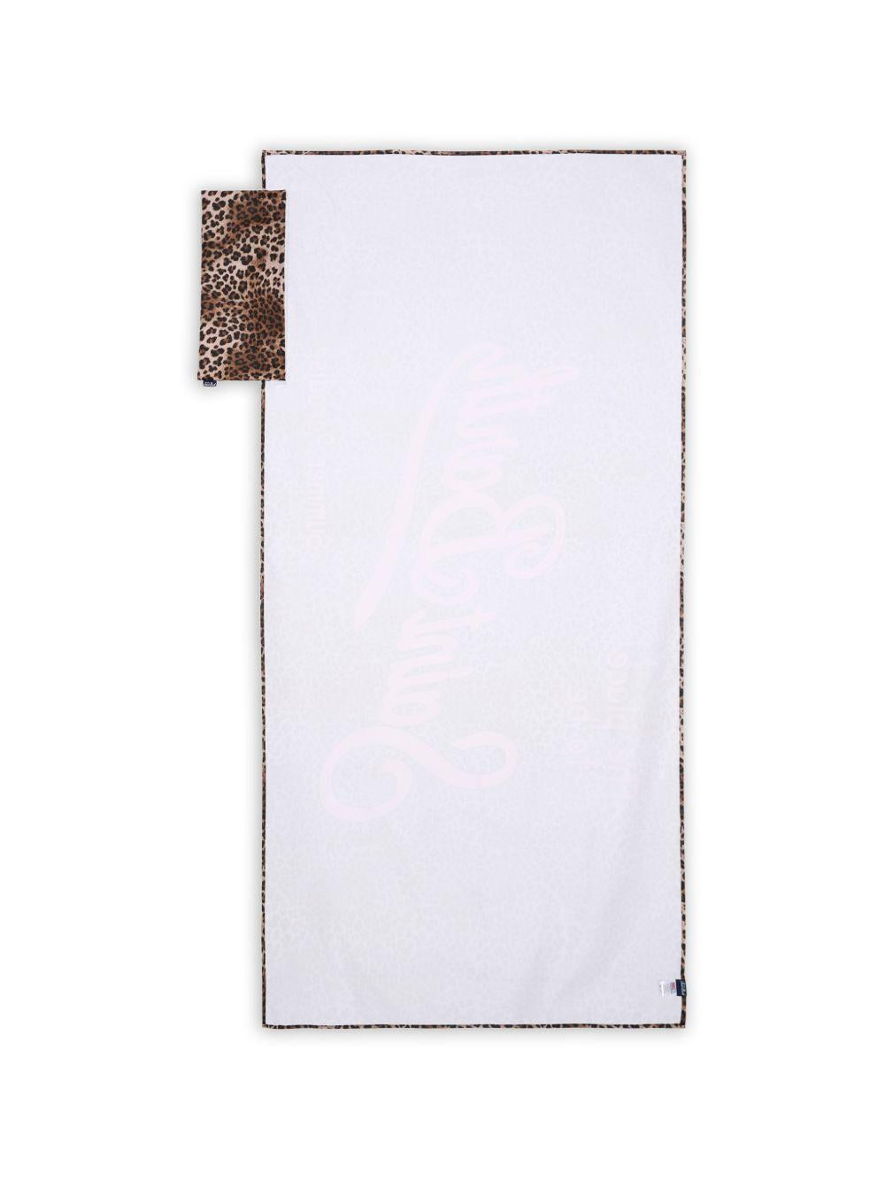 Asciugamano marrone/rosa AID0001 00653L MC2 Saint Barth Kids 