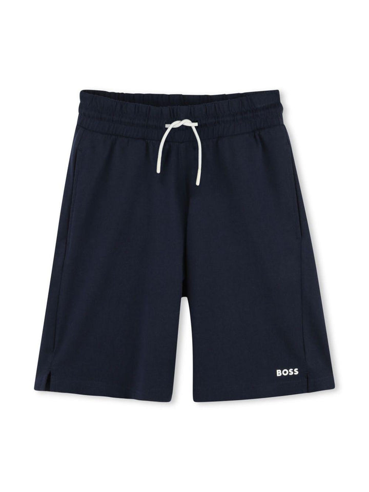 Completo blu navy/bianco per bambino