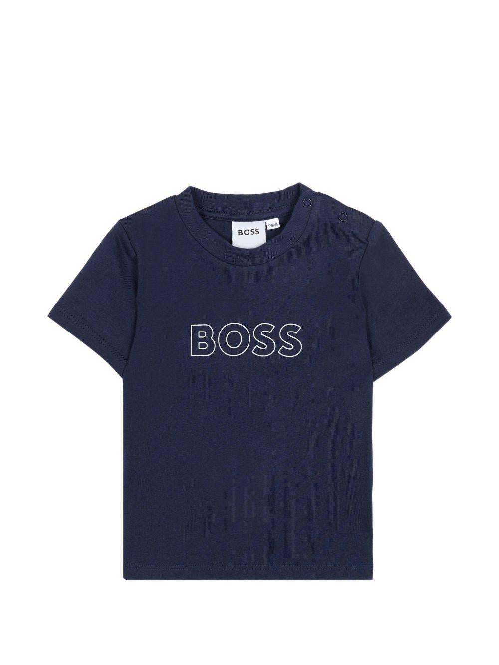 Completo sportivo celeste/blu per neonato J53051 771 Boss Kids 