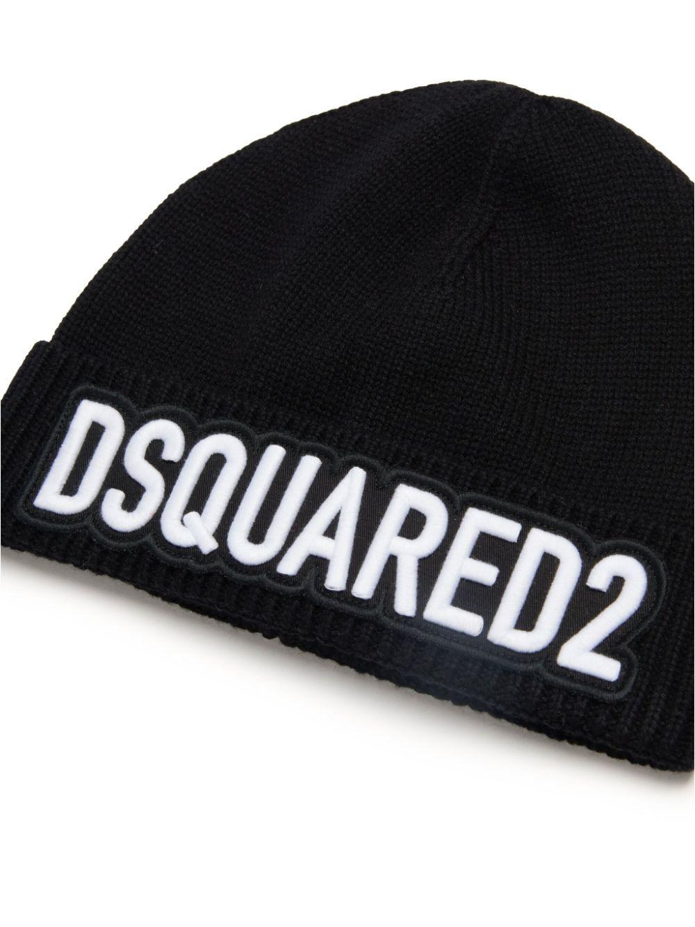 Black hat for children with logo