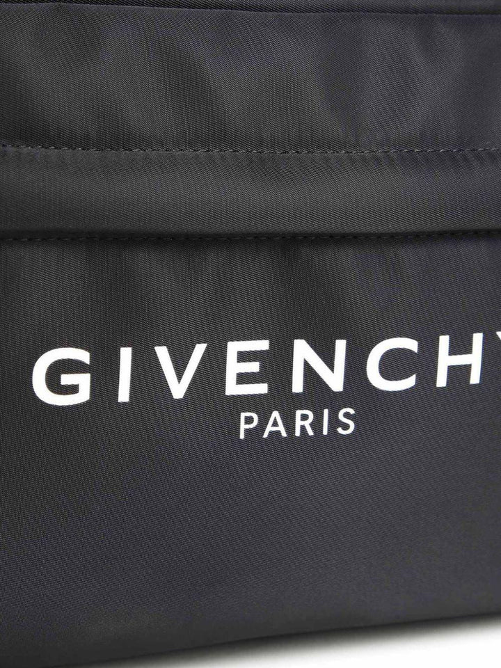 Borsa mamma nera con logo