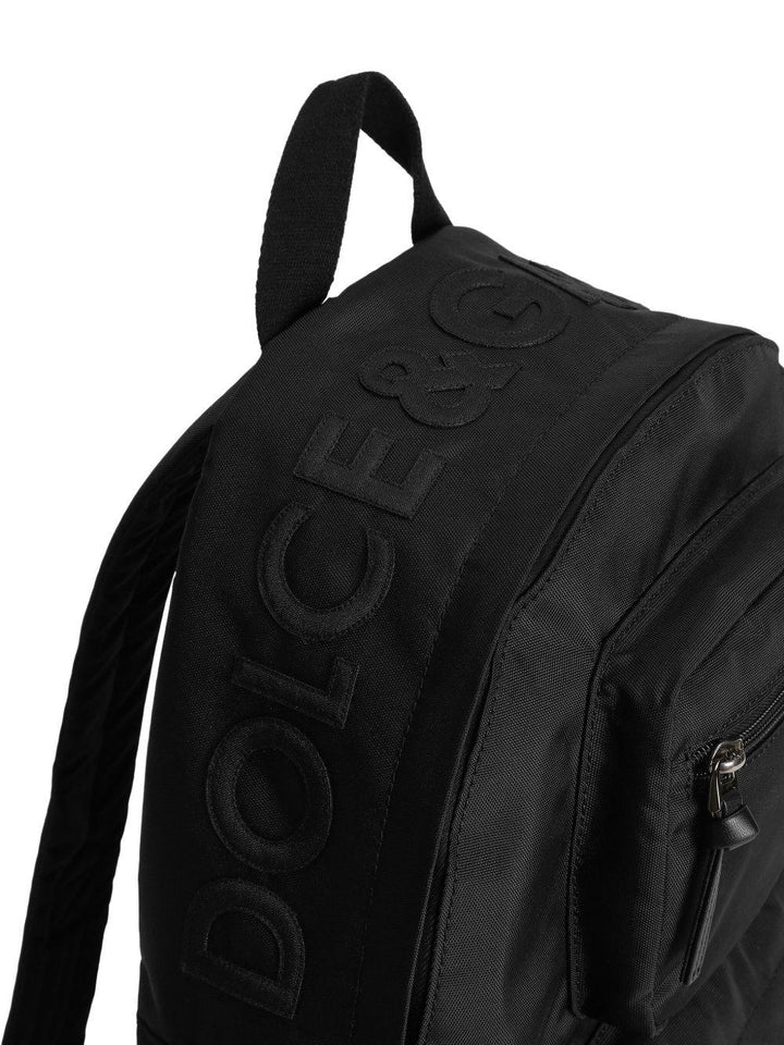 Zaino nero per bambino EM0123AN263 80999 Dolce & Gabbana Kids 