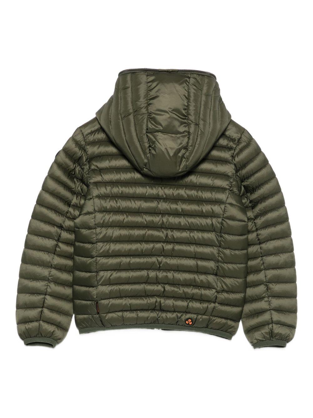 Giubbotto verde oliva per bambino J30650BSTOP21 50012 Save The Duck Kids 