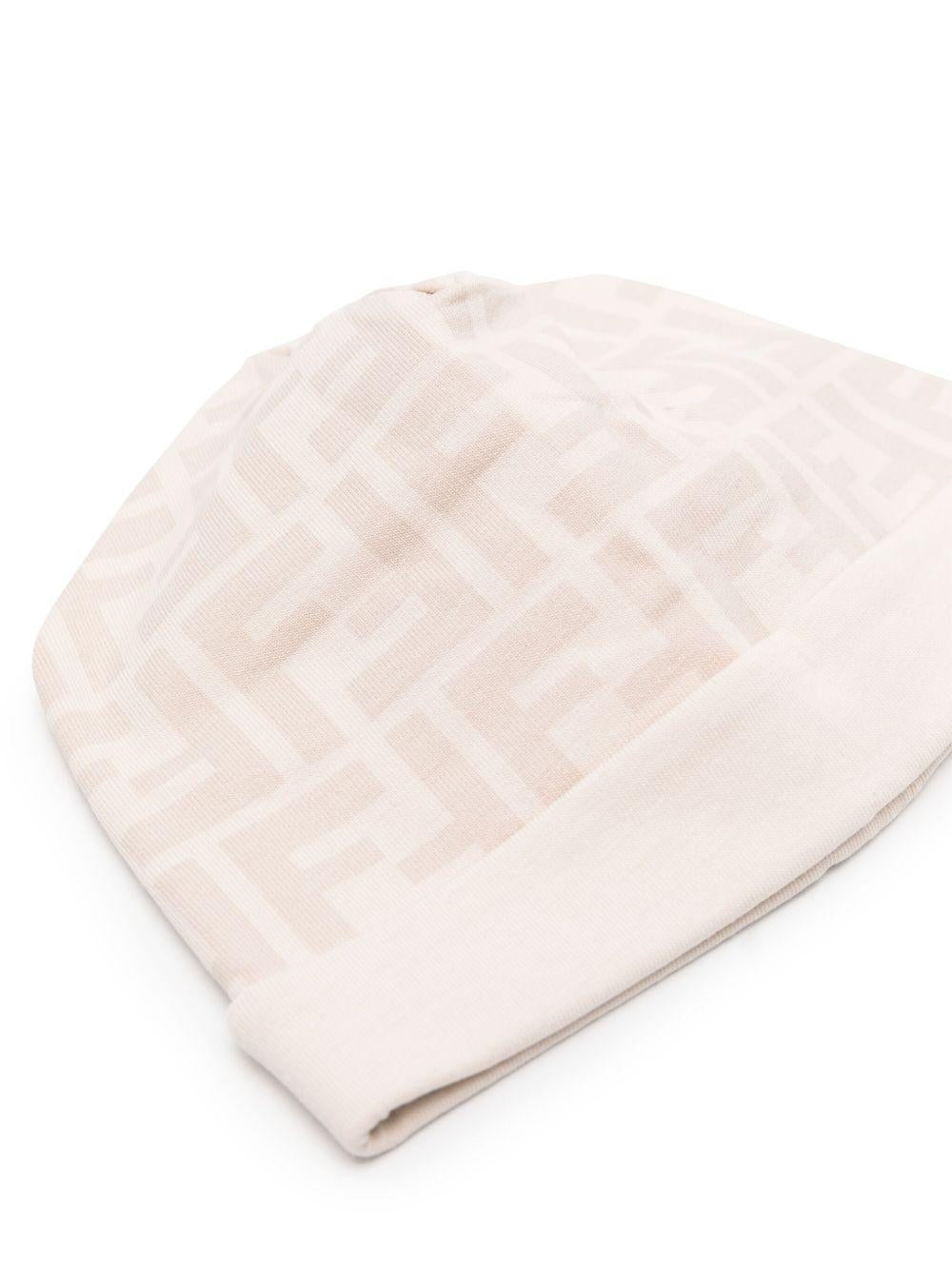Tutina beige sabbia per neonato BUK115AQT8 F19J5 Fendi Kids 