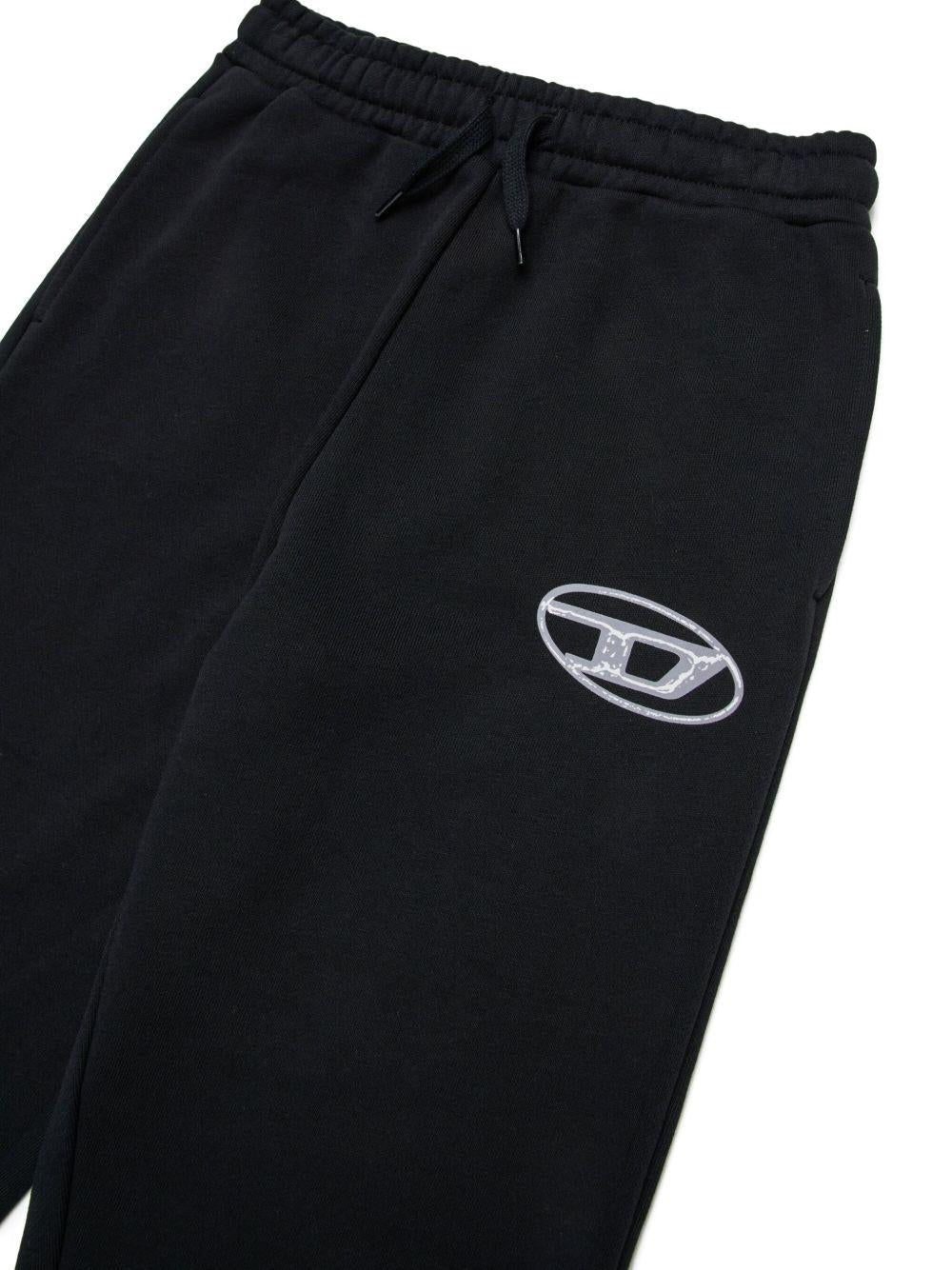 Pantalone nero per bambino J02457KYAQK K900 Diesel Kids 