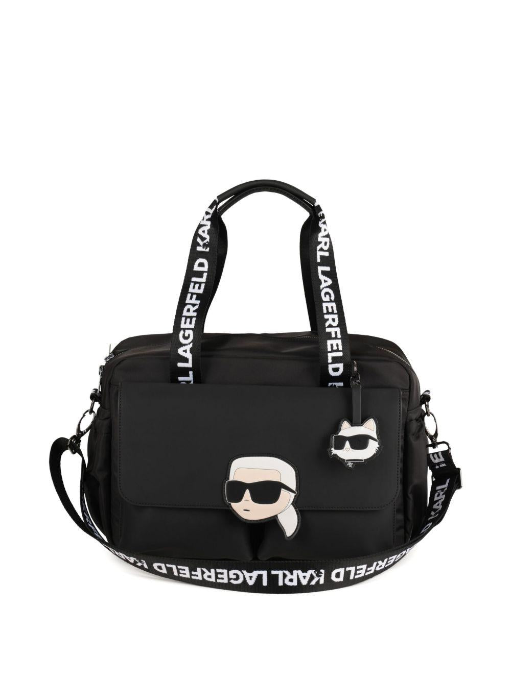 Borsa mamma nera Z30999 09B Karl Lagerfeld Kids 