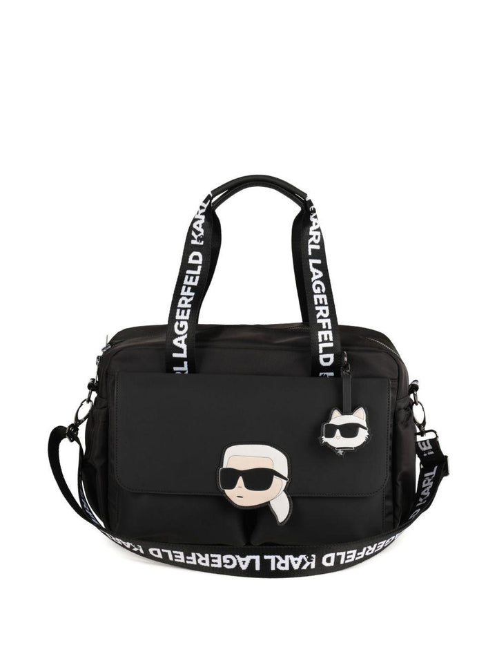 Borsa mamma nera Z30999 09B Karl Lagerfeld Kids 