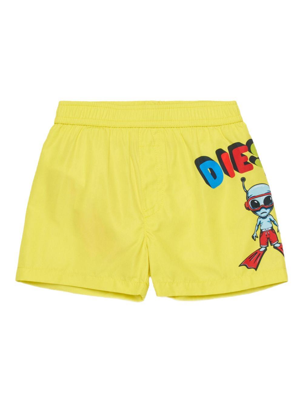 Costume giallo per neonato K00781KXBTI K217 Diesel Kids 