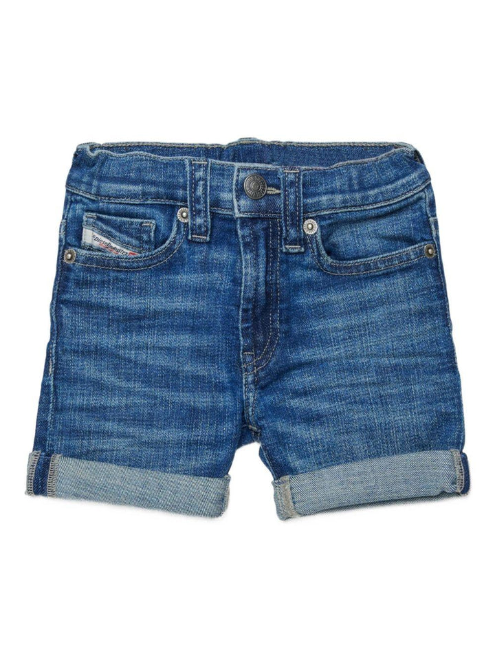Bermuda de jeans blu per neonato K00361KXBSC K01 Diesel Kids 