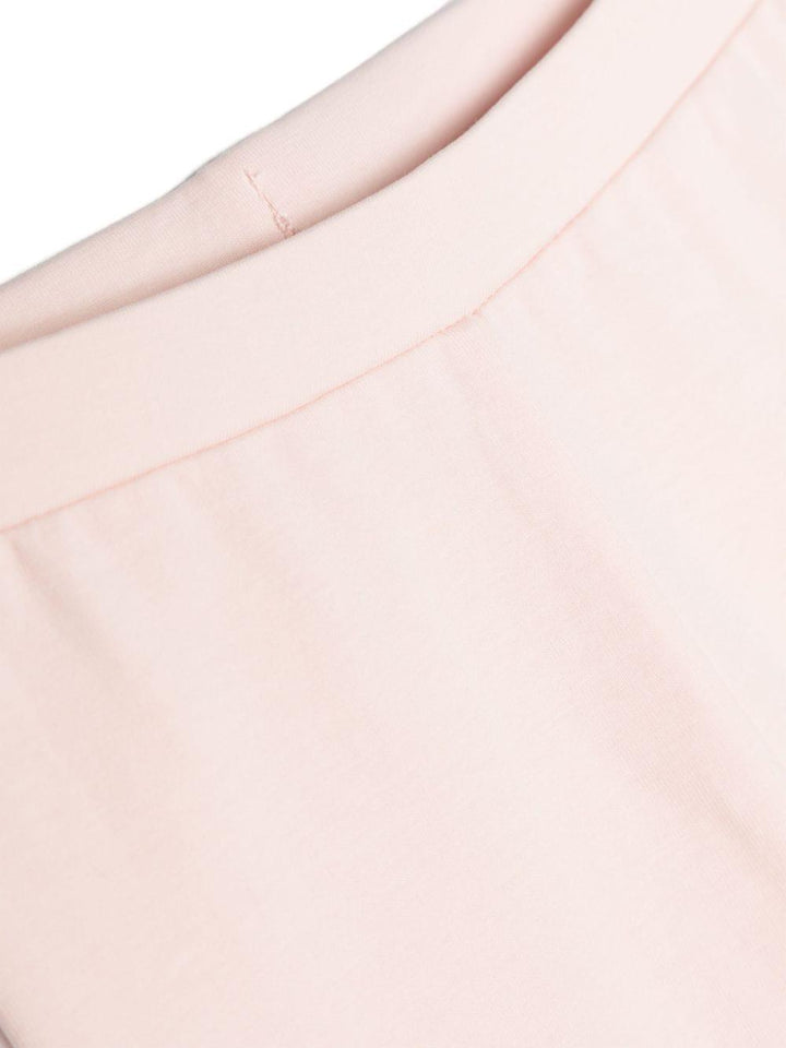Completo sportivo bianco e rosa per neonata