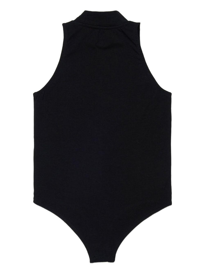 Body nero per bambina J02577KYA0L K900 Diesel Kids 